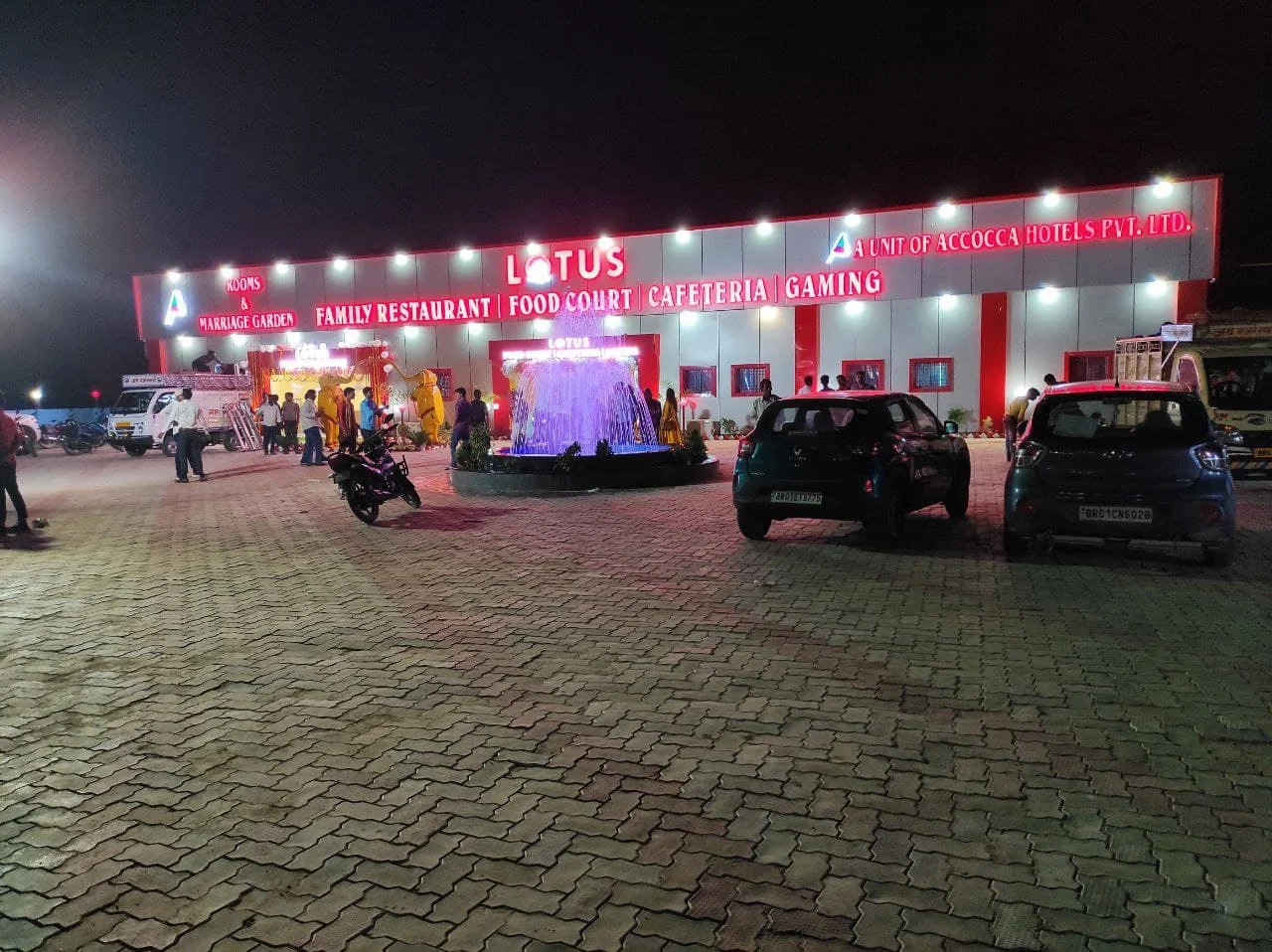 Bakhtiyarpur banquet hall setup