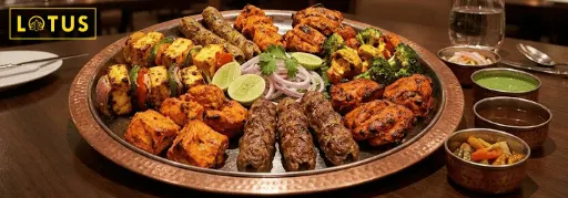 Lotus Restaurant tandoori platter